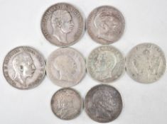 COLLECTION OF EUROPEAN SILVER COINS