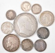 COLLECTION OF 19TH CENTURY GEORGE III AND LATER CURRENCY