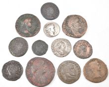 COLLECTION OF TWELVE ROMAN IMPERIAL COINS