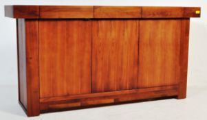 CONTEMPORARY WALNUT SIDEBOARD CREDENZA