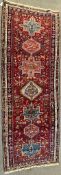 20TH CENTURY PERSIAN ISLAMIC HERIZ RUG CARPET