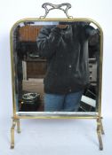 A VINTAGE ART NOUVEAU STYLE STANDING DRESSING TABLE MIRROR