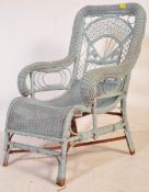 19TH CENTURY VICTORIAN WICKER GARDEN CHAIR