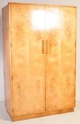 EARLY 20TH CENTURY ART DECO WALNUT WARDROBE