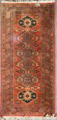 A 20TH CENTURY PERSIAN ISLAMIC QASHQAI CARPET RUG