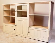 VINTAGE 20TH CENTURY COUNTRY PINE BOOKCASE SHELVES