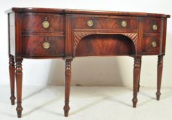 20TH CENTURY REGENCY STYLE MAHOGANY SIDEBOARD