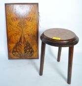COLLECTION OF VINTAGE 20TH CENTURY FOLK ART FURNITURE