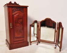 EARLY 20TH CENTURY EDWARDIAN MAHOGANY POT CUPBOARD