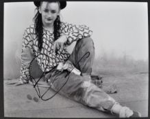 BOY GEORGE - CULTURE CLUB - AUTOGRAPHED 8X10