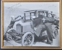 LAUREL & HARDY - EXCEPTIONAL AUTOGRAPHED 8X10