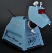 DOCTOR WHO - JOHN LEESON - 1/6 SCALE AUTOGRAPHED K9 FIGURE