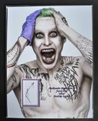 JARED LETO - SUICIDE SQUAD - AUTOGRAPH PRESENTATION - AFTAL