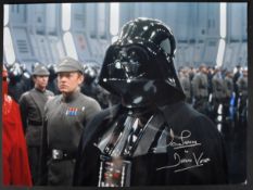 STAR WARS - DAVE PROWSE - SIGNED 16X12