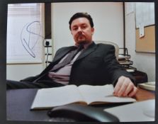 RICKY GERVAIS - THE OFFICE - AUTOGRAPHED 8X10