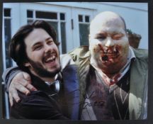 EDGAR WRIGHT - SHAUN OF THE DEAD - AUTOGRAPHED 8X10