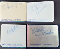 THE BEATLES & ROLLING STONES - FULL BAND SIGNED AUTOGRAPH ALBUM & OTHERS