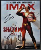 SHAZAM - DC MOVIES - 2019 - CAST AUTOGRAPHED 8X10