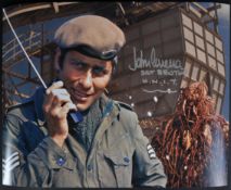DOCTOR WHO - JOHN LEVENE - SIGNED 16X12