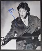 THE BEATLES - SIR PAUL MCCARTNEY - AUTOGRAPHED 8X10