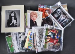 AUTOGRAPHS - COLLECTION OF ASSORTED TV / FILM & SPORT RELATED