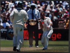 SHANE WARNE (1969-2022) - CRICKET - AUTOGRAPHED 16X12