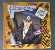 BOY GEORGE - CULTURE CLUB - AUTOGRAPHED VINYL LP