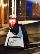 DOCTOR WHO - K9 - BOB BAKER & JOHN LEESON SIGNED 16X12