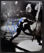 THE CLASH - PAUL SIMONON - AUTOGRAPHED PHOTO - AFTAL