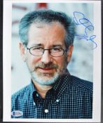 STEPHEN SPIELBERG - DIRECTOR - SCARCE AUTOGRAPHED PHOTO - BECKETT