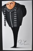 DESPICABLE ME - STEVE CARELL - AUTOGRAPHED 17X10