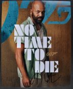 JAMES BOND 007 - NO TIME TO DIE - JEFFREY WRIGHT SIGNED PHOTO - AFTAL