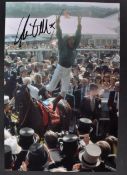 FRANKIE DETTORI - JOCKEY - AUTOGRAPHED 12X8