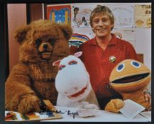 RAINBOW (TV SERIES) - JOHN LEESON - BUNGLE - SIGNED PHOTO