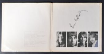THE BEATLES - PAUL MCCARTNEY - SIGNED VINTAGE WHITE ALBUM LP