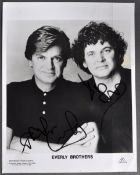 THE EVERLY BROTHERS - AUTOGRAPHED 8X10
