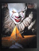 IT - BILL SKARSGARD - PENNYWISE - AUTOGRAPHED 11X14