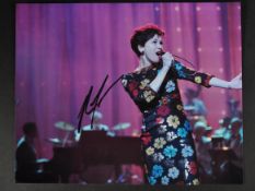 RENEE ZELLWEGER - JUDY - AUTOGRAPHED PHOTO - AFTAL