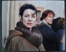 OUTLANDER (TV SERIES) - CAITRIONA BALFE - SIGNED PHOTO - AFTAL