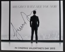 JAMIE DORNAN - FIFTY SHADES OF GREY - SIGNED 8X10