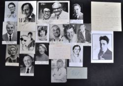 AUTOGRAPHS - BRITISH COMEDY - COLLECTION OF SIGNED PHOTOS