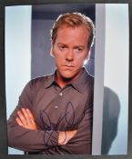 KIEFER SUTHERLAND - 24 - SIGNED 8X10
