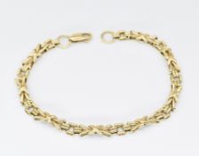 HALLMARKED 9CT GOLD BRACELET