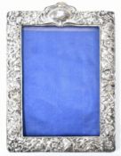 EDWARDIAN ANTIQUE SILVER HALLMARKED PHOTO FRAME