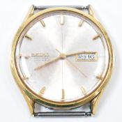 VINTAGE SEIKO WEEKDATER DIASHOCK 30 JEWELS WATCH