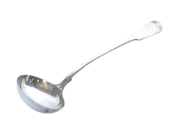 MAPPIN & WEBB LARGE ELECTRO PLATE SILVER PUNCH LADEL