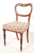 19TH CENTURY REGENCY MAHOGANY CHAIR