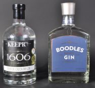 TWO BOTTLES OF LONDON DRY GIN