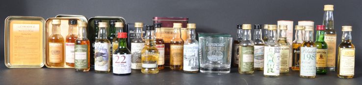 COLLECTION OF SINGLE MALT SCOTTISH WHISKY MINIATURES