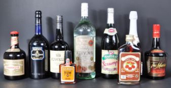 COLLECTION OF ASSORTED ALCOHOL & SPIRITS